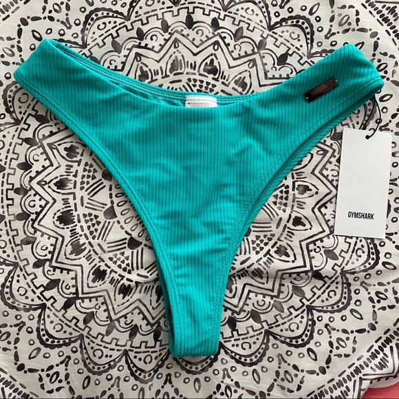 Gymshark Essence Bikini Bottom Sea Blue